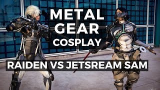 Raiden vs Jetstream Sam (Metal Gear Rising) @ Stan Lee Comikaze Expo 2013 Cosplay Contest