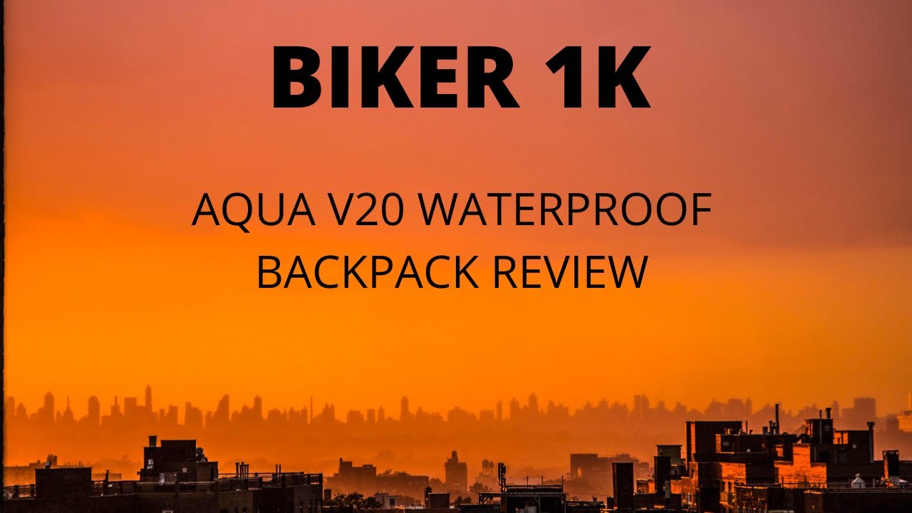 OXFORD AQUA V20 WATERPROOF BACKPACK REVIEW
