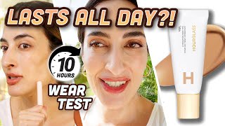 HOURGLASS Hydrating Skin Tint - FULL DAY Wear Test + Natural Light Check-Ins!