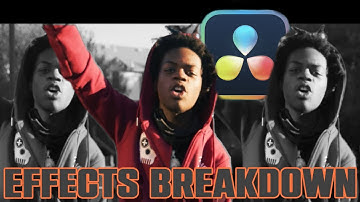 Davinci Resolve 18 Tutorial - Music Video Effects ( Quin NFN video breakdown part 2)