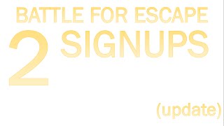 Full BFE2 Signups Update News