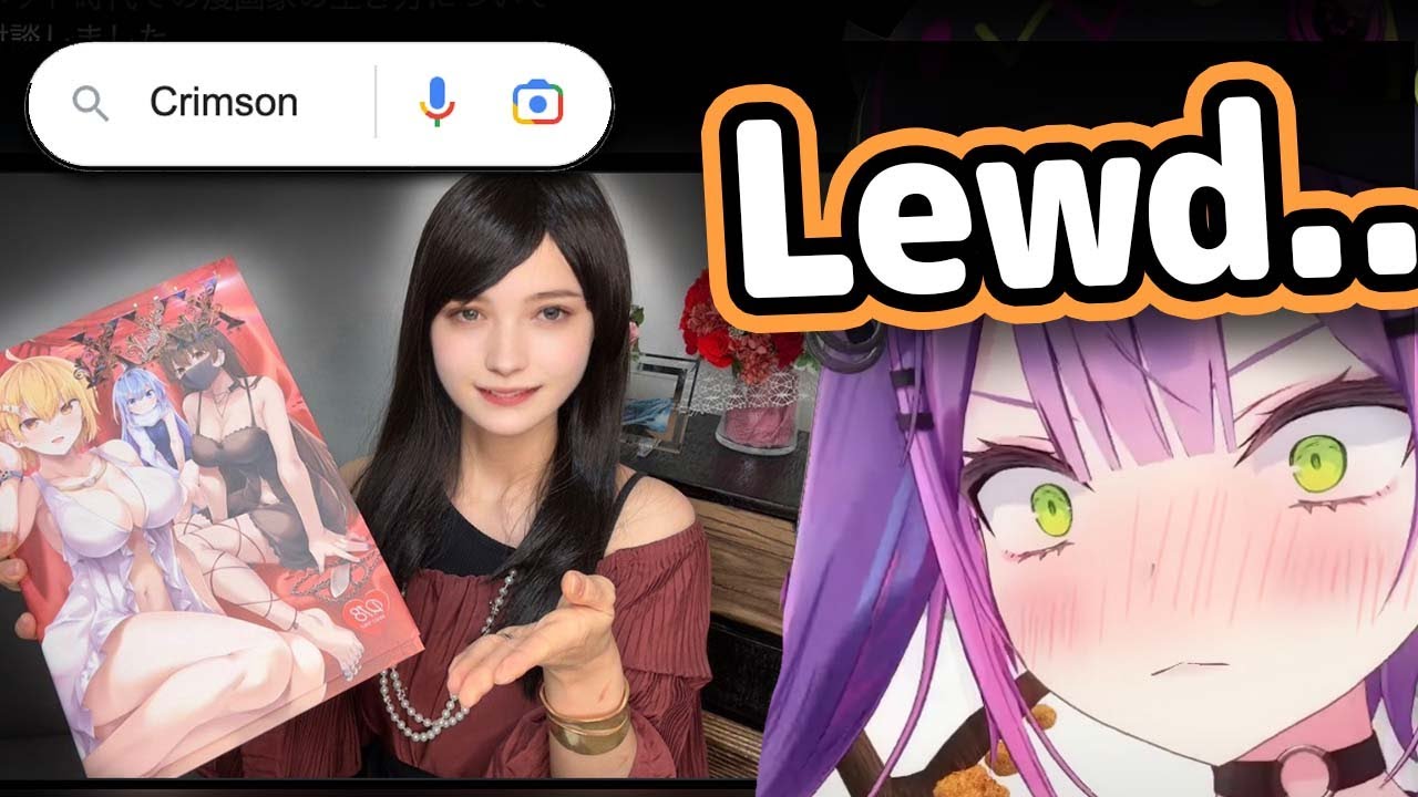 Towa Accidentally Googles "Yabai" Artist's Images During Stream...【Hololive】