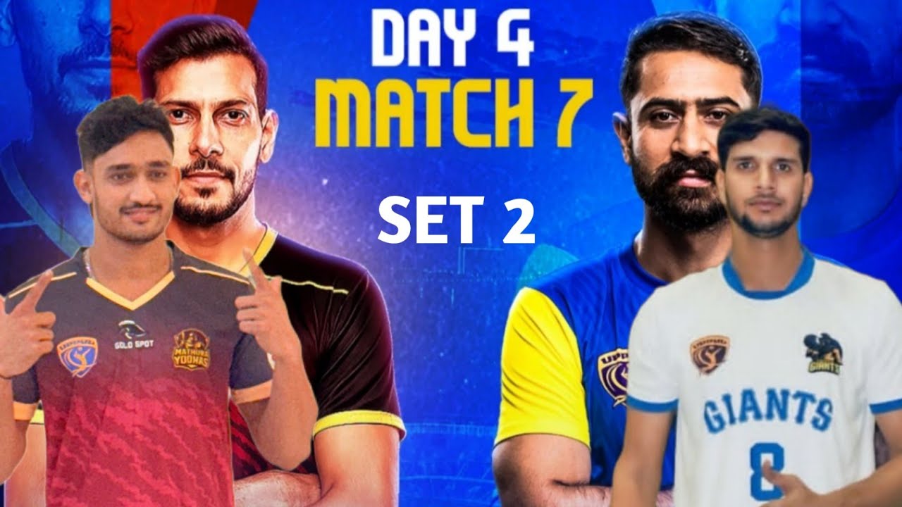 | SET 2 | Mathura Yodhas VS Gorakhpur | #mr_saeed_09 | uttar Pradesh Pro Volleyball League |