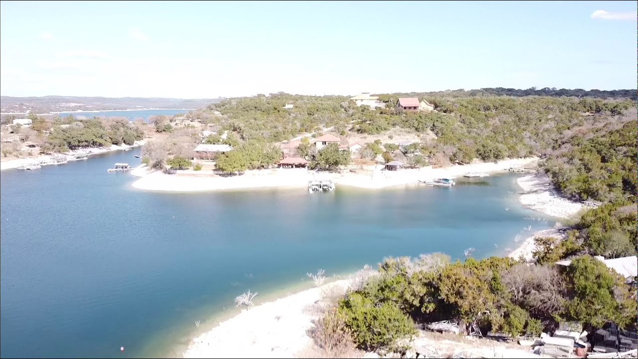 Lake Medina Texas. Drought? Drone view. Is it still in a drought? YouTube