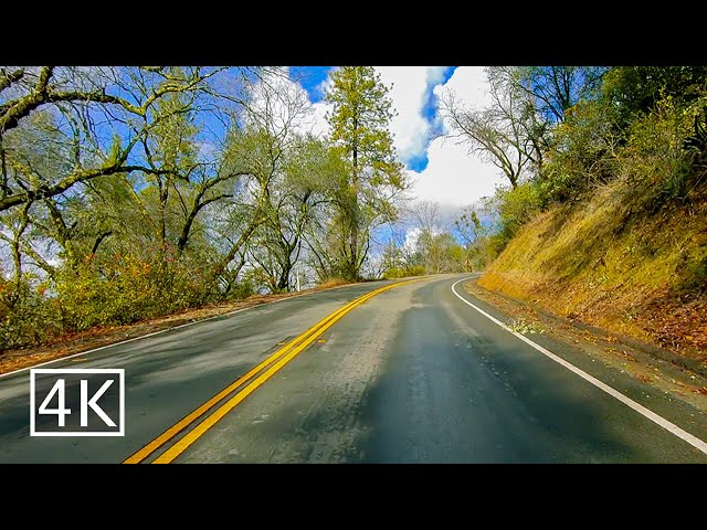 4K] Historic California State Route 49 (Gold Country Highway