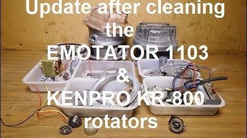 Update Emotator 1103 & Kenpro KR 800
