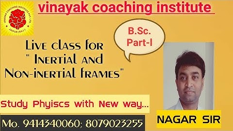 B.Sc.Part- I -| Physics-Mechanics |  Lecture -21 |Vinayak Coaching Institute ,Jaipur