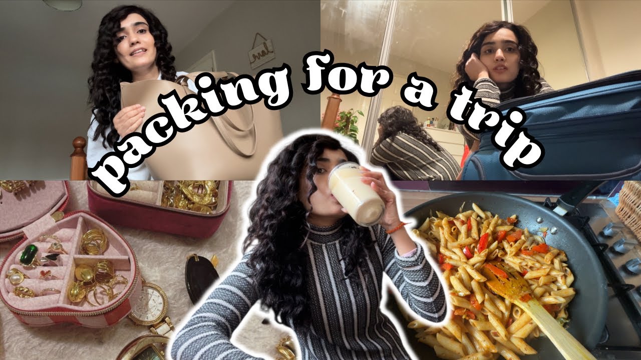 Vlog 109 🇬🇧| Packing for My Next Trip ✈️ + What’s in My Bag & Cooking Pasta | 