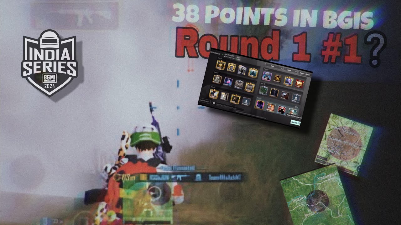 BGIS Round 1 Raw POVs | Erangle + Miramar | New Team RSS | iPhone 15 ...