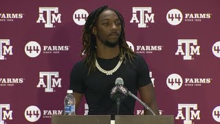 Texas A&M WR Mario Craver discusses win over Mississippi State