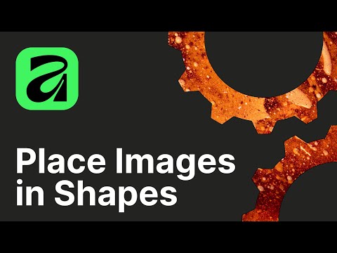 How to Place Images Inside Shapes in Affinity 3