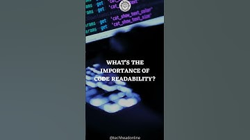 What is the importance of code readability?