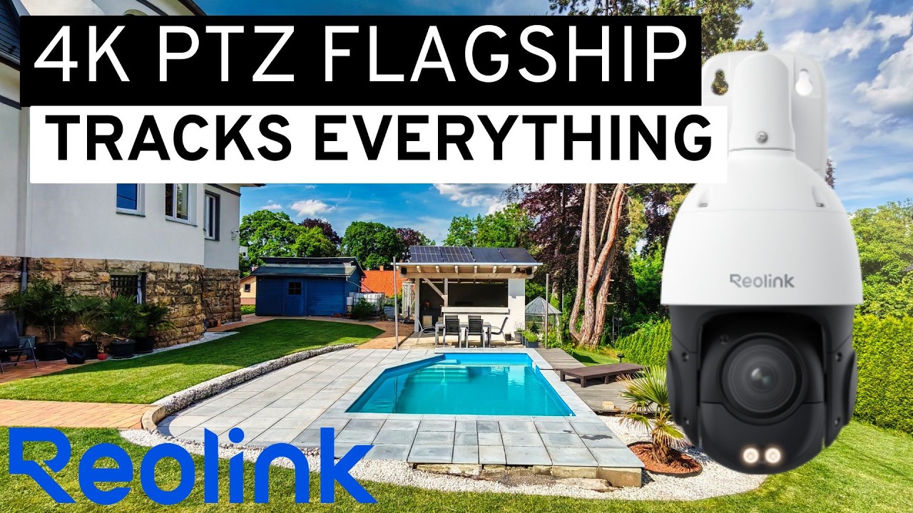 Reolink RLC 823S2 – 4K AI PTZ-камера, которая отслеживает всё!