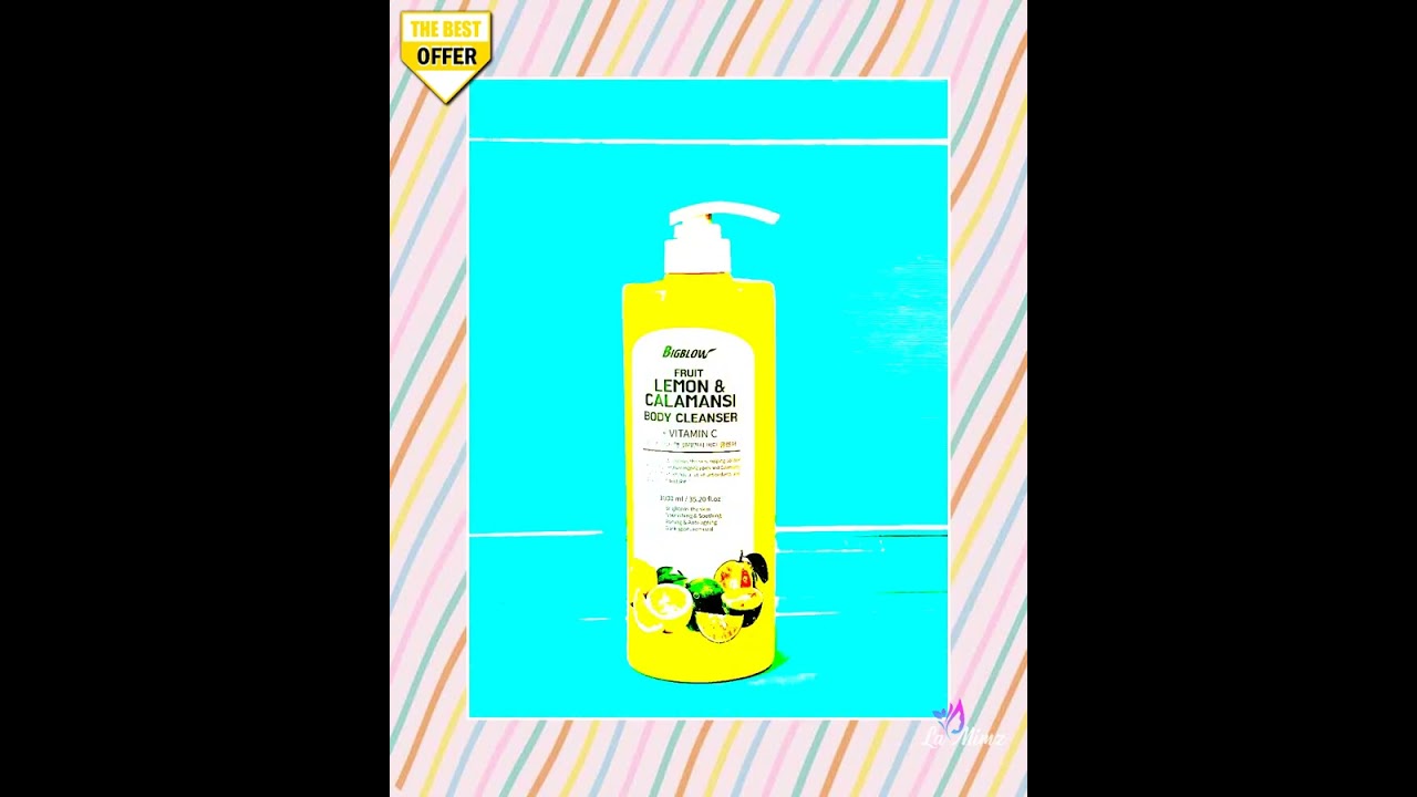 Bigblow Fruit Lemon, Calamansi Body Cleanser 100mls