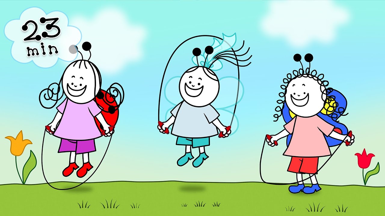 Beris ir Dolita kompiliacija - ŠOKINIMAS ▶ 5 pilni epizodai | 23 minučių