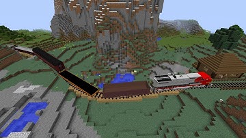 Minecraft Immersive Railroading Train Ride 4
