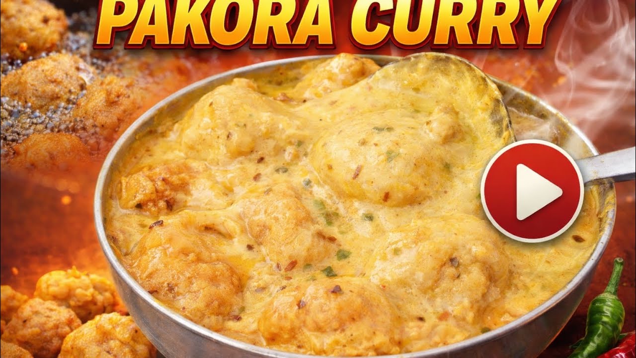 Dhaba Style Pakora Curry | Bahut Hi Swadisht Aur Creamy