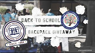 Back to School Backpack Giveaway | OMSD Health & Wellness 2025