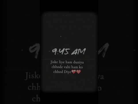 yah duniya matlabi Hai 💘😭