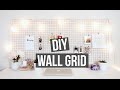 DIY WALL GRID | Urban Outfitters + Pinterest Inspired