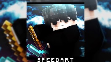 Minecraft Profile Pic Speedart #2 | Blender+GIMP