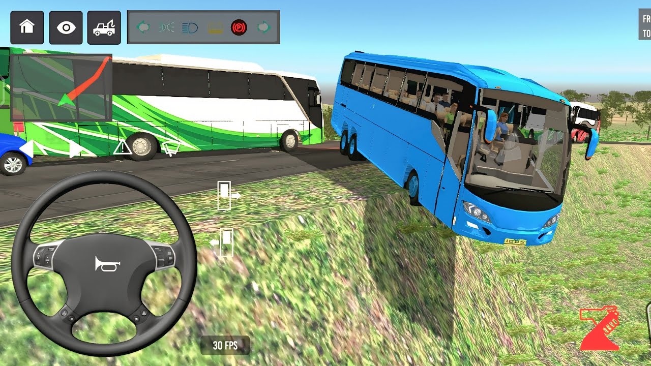 😝🔥BUS SIMULATOR INDONESIA || DRIVING EXPERIENCE || EROU COACH BUS ||🤕🔥#bussimulatorindonesia #gaming
