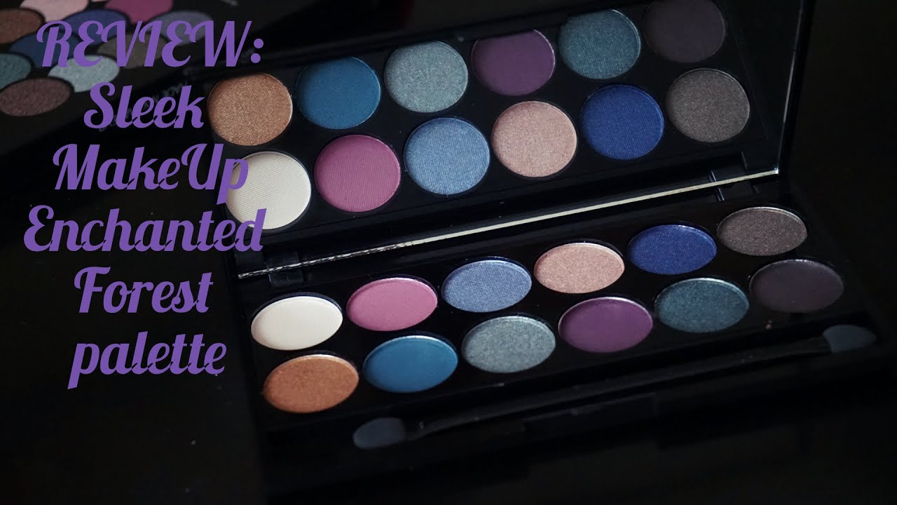 REVIEW: NEW Sleek Enchanted Forest eyeshadow palette - YouTube