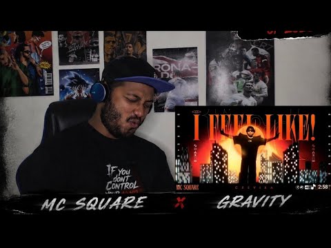 I feel like reaction || mc square x gravity || rap song ||Dhhcorner || mcsquare new song reaction