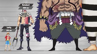 One Piece Size Comparison (Post-Timeskip\/Part2)