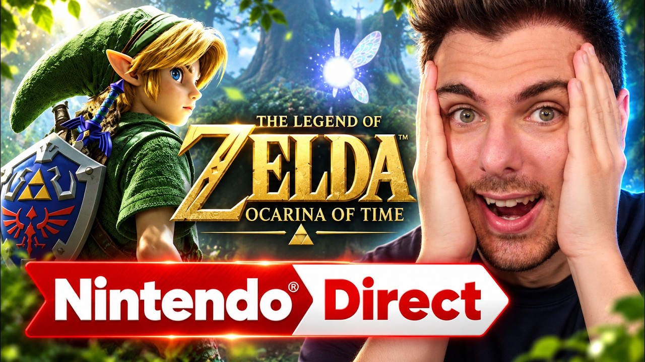 ZELDA NINTENDO DIRECT : OCARINA OF TIME EST INCROYABLE 😱 ANNONCES, CONSOLE & GAMEPLAY DES 40 ANS !
