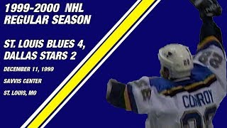 St. Louis Blues 4, Dallas Stars 2 December 11, 1999