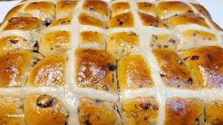 Best Hot Cross Buns recipe\/ Easter Bun || Guyanese style