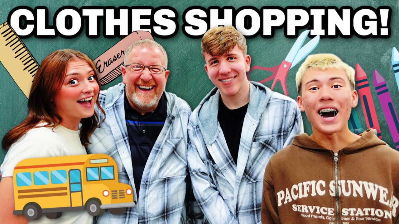 Back to School Clothes Shopping! | We Can't Believe This Happened!