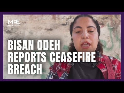 Bisan Odeh Speaks Up After Israel Violates Ceasefire And Kills Hundreds Of Palestinians