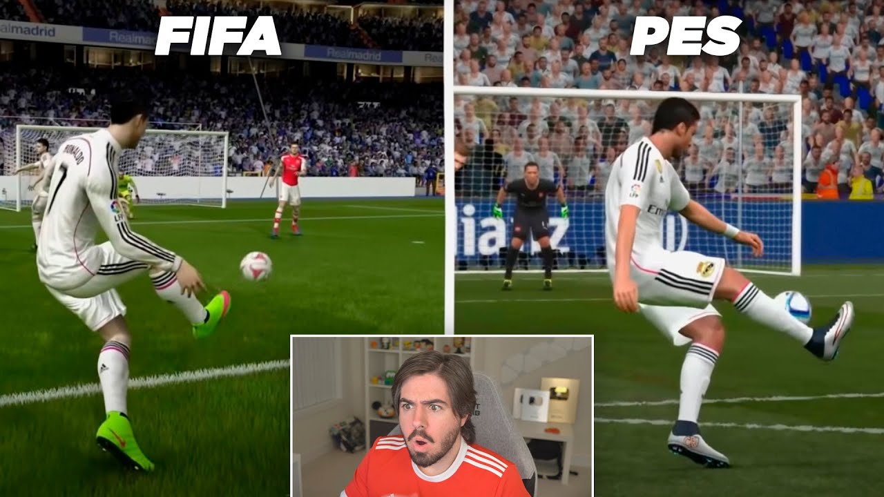 CHUTES COLOCADOS DE 2014 A 2022 FIFA VS PES YouTube
