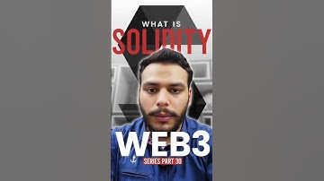 What is Solidity ? | Web3 Series – Part 30 | #replatech #nft #blockchain #web3 #crypto