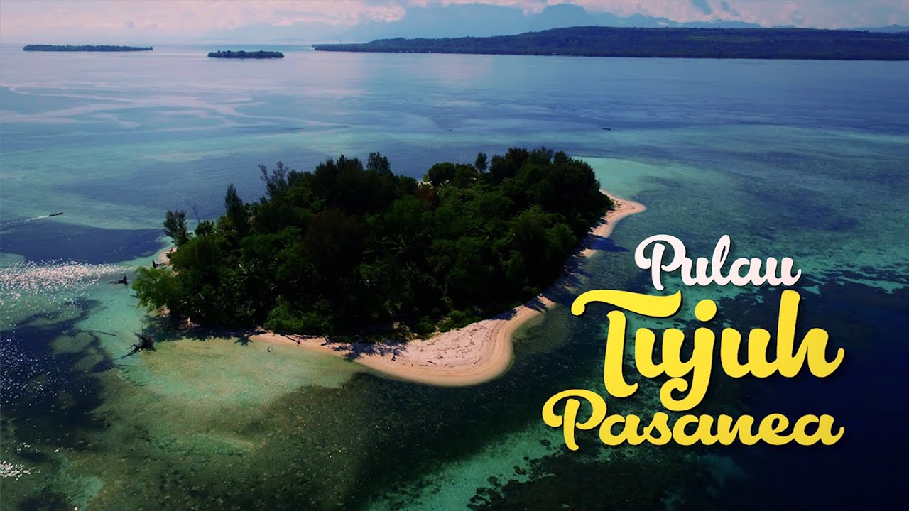 WOWW KEREN  [ DRONE VIEW]  EKSOTISME PULAU TUJUH PASANEA .. WONDERFUL INDONESIA ...!!! AYO KE MALUKU
