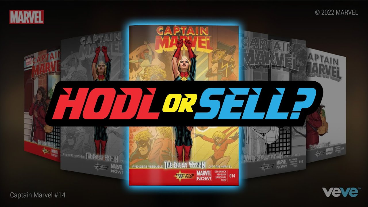 HODL or Sell? - Captain Marvel #14 (First Cameo Appearance of Kamala Khan) on VeVe