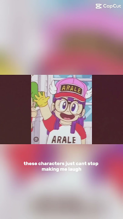 Everyone loves Arale #android #arale #dr.slump #music  #songlyrics
