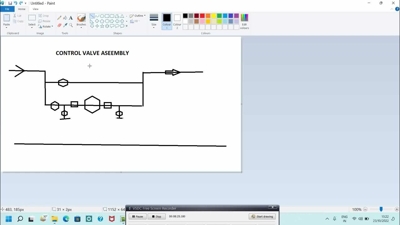 Control valve assembly piping - YouTube