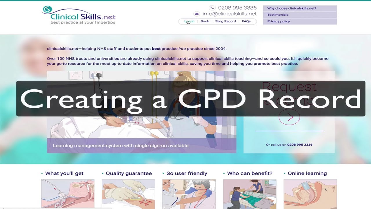 How to build a CPD Record