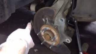 2010-12 ford Taurus strut replacement. "trick" Ford Taurus Strut Replacement