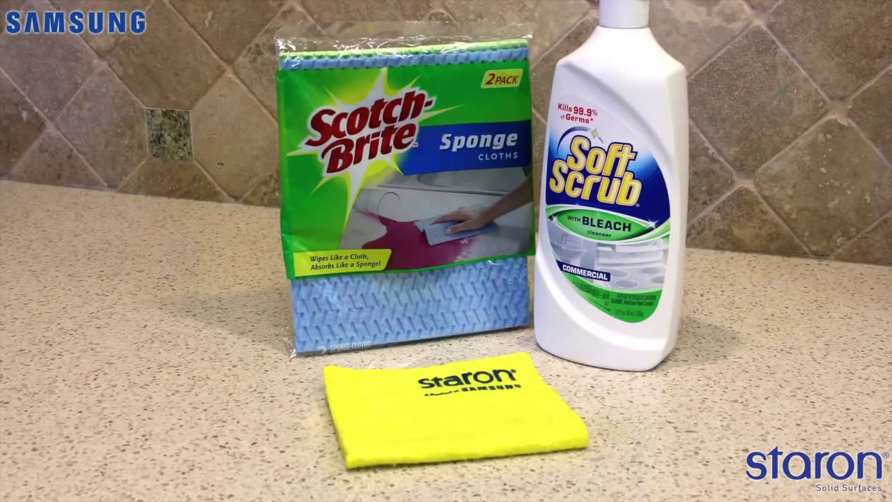 Countertop Maintenance Care and Cleaning 
