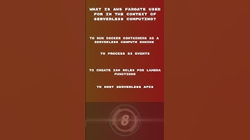 AWS Trivia 30 #code #coder #fyp #fypシ #trivia #aws #serverless #hard #ai