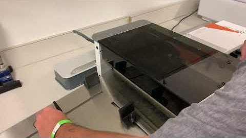 Saddle Stitch Booklet Finishing