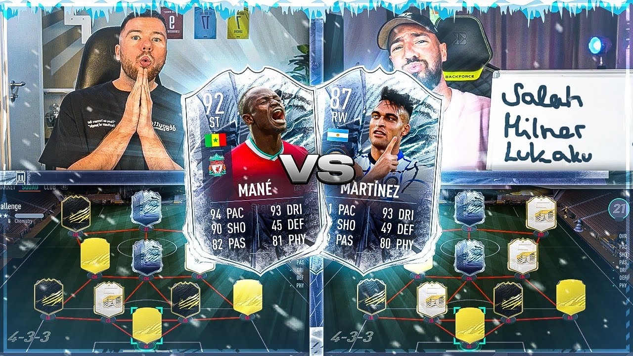 FIFA 21: FREEZE MANE VS MARTINEZ SQUAD BUILDER BATTLE 🔥🔥