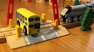 Thomas Wooden Railway Level Crossing Crash Reupload