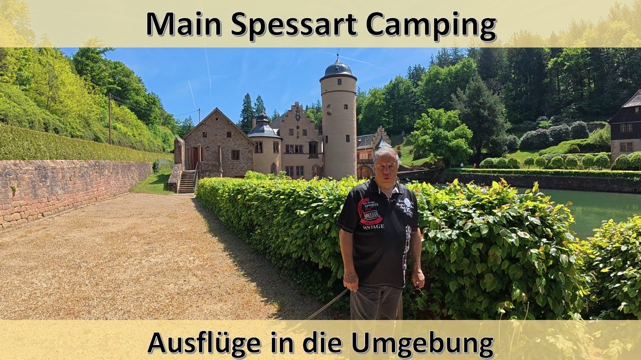 Main Spessart  Unsere Ausflugsziele - Schloß Mespelbrunn - Marktheidenfeld u. Würzburg Innenstadt