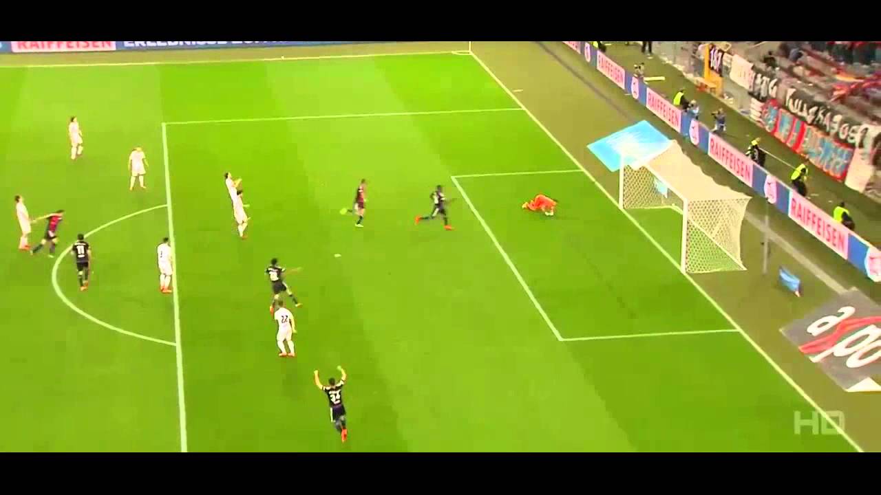 Luca Zuffi 3:3 Great Goal | Basel - St.Gallen 29.05.2015 HD