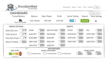 How to configure account | Binary Option Robot